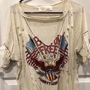 Vintage Distressed graphic T-shirt